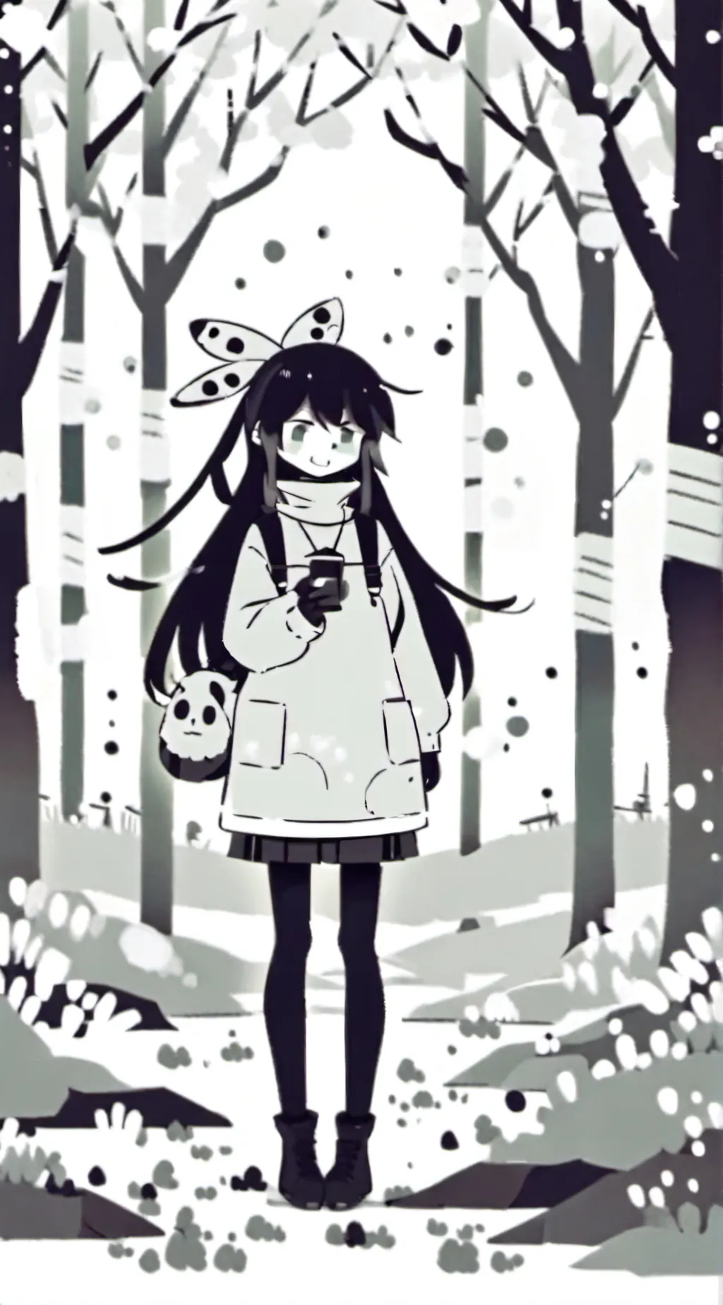 ai character: Abby  background