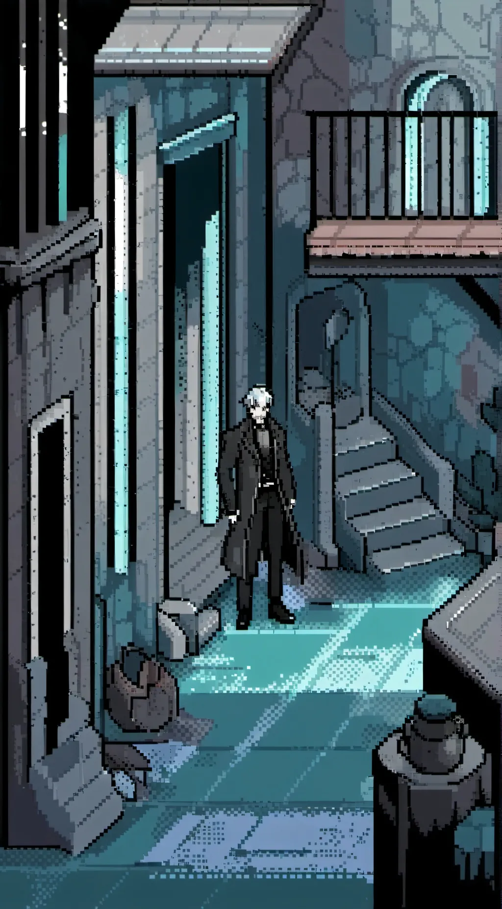 ai character: glamrocks! background