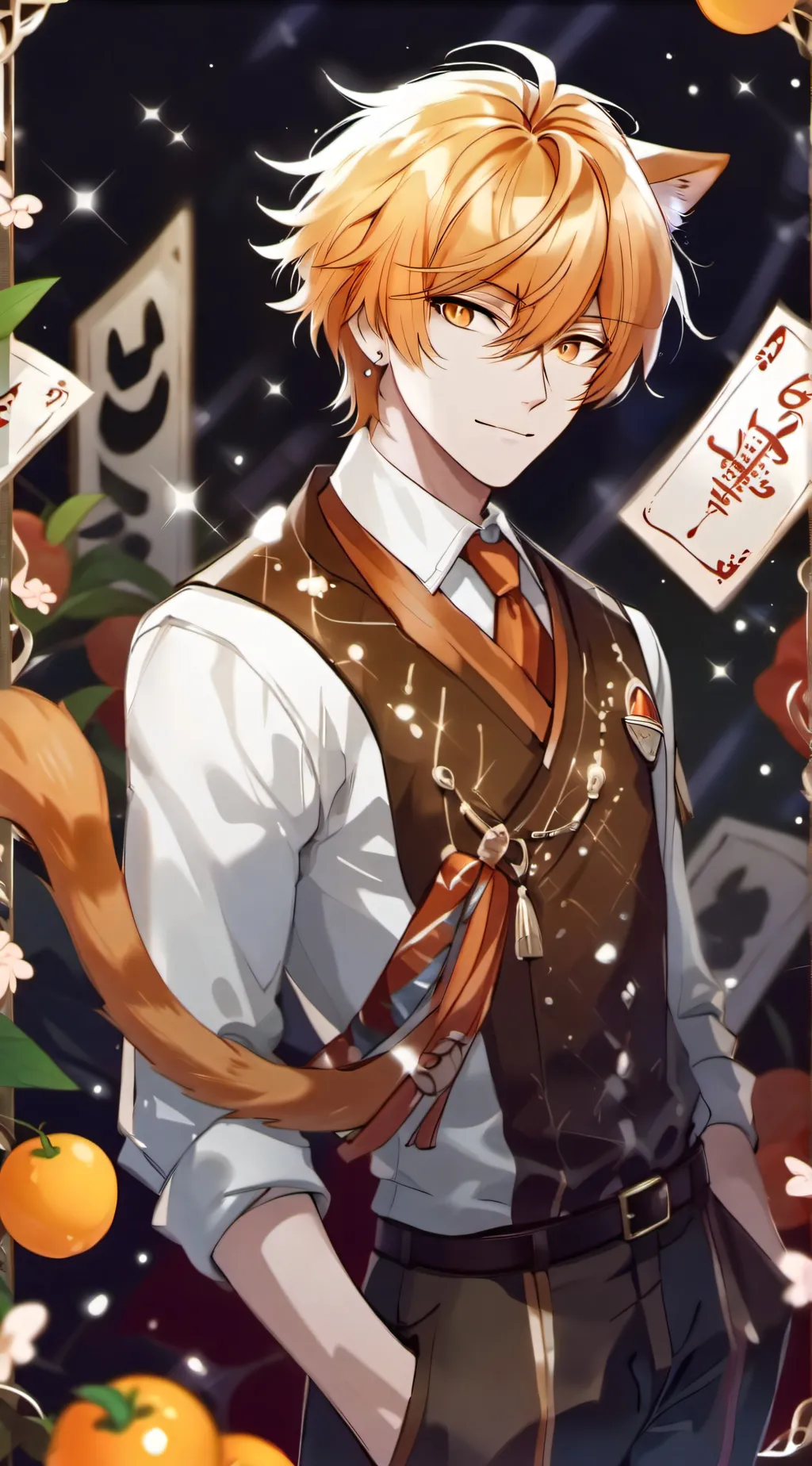 ai character: travis background