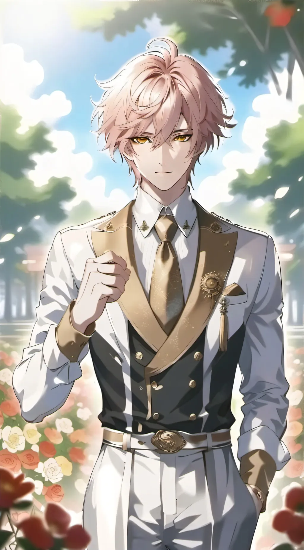 ai character: Prince Hiroshi  background