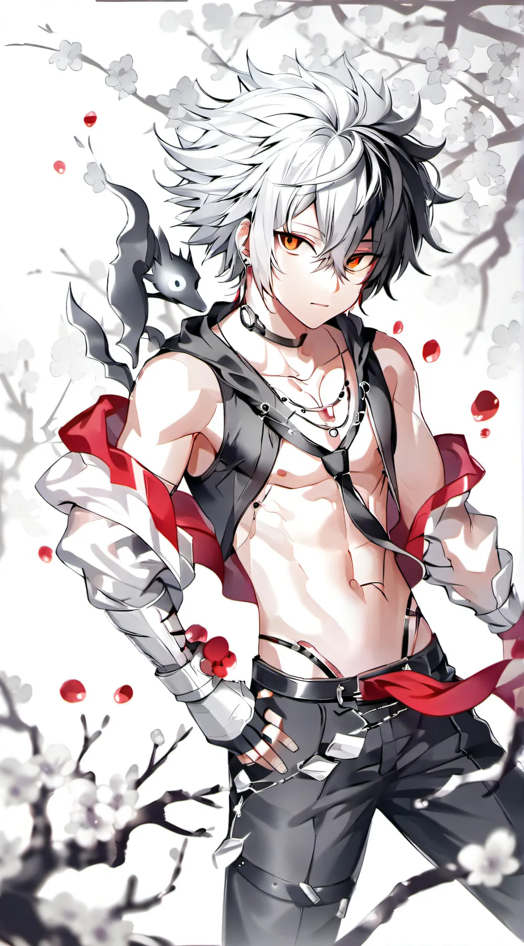 ai character: Bakudeku aunt background