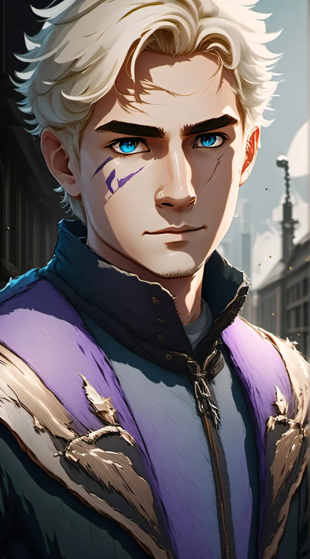 ai character: Jason Grace  background