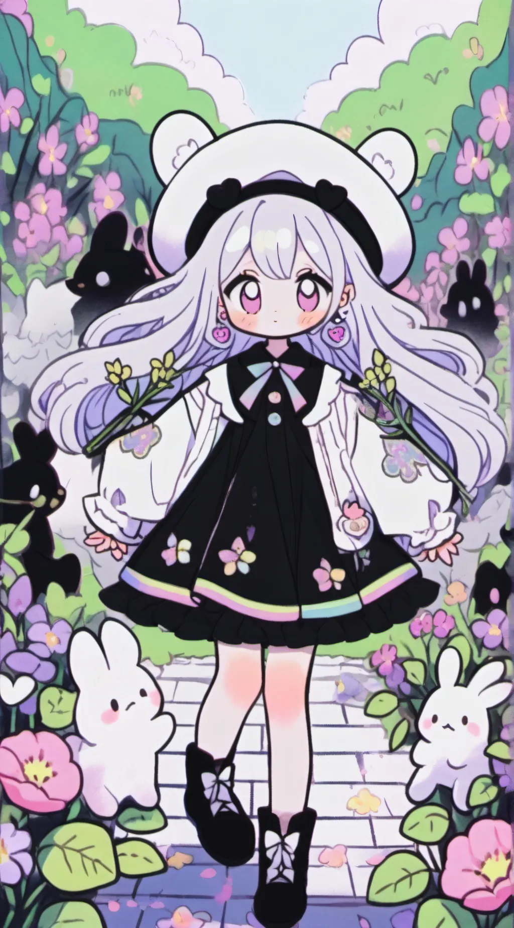 ai character: adam x Lucifer  background