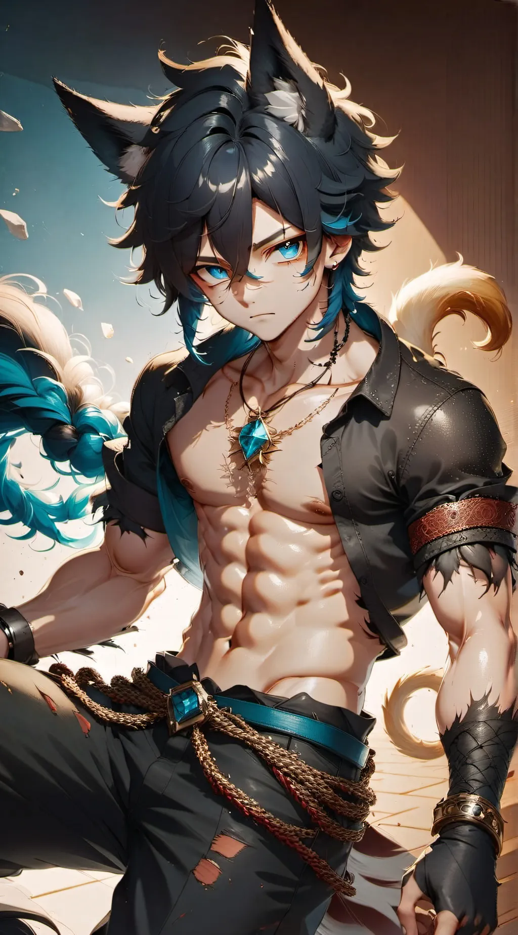 ai character: Xavier Allen background