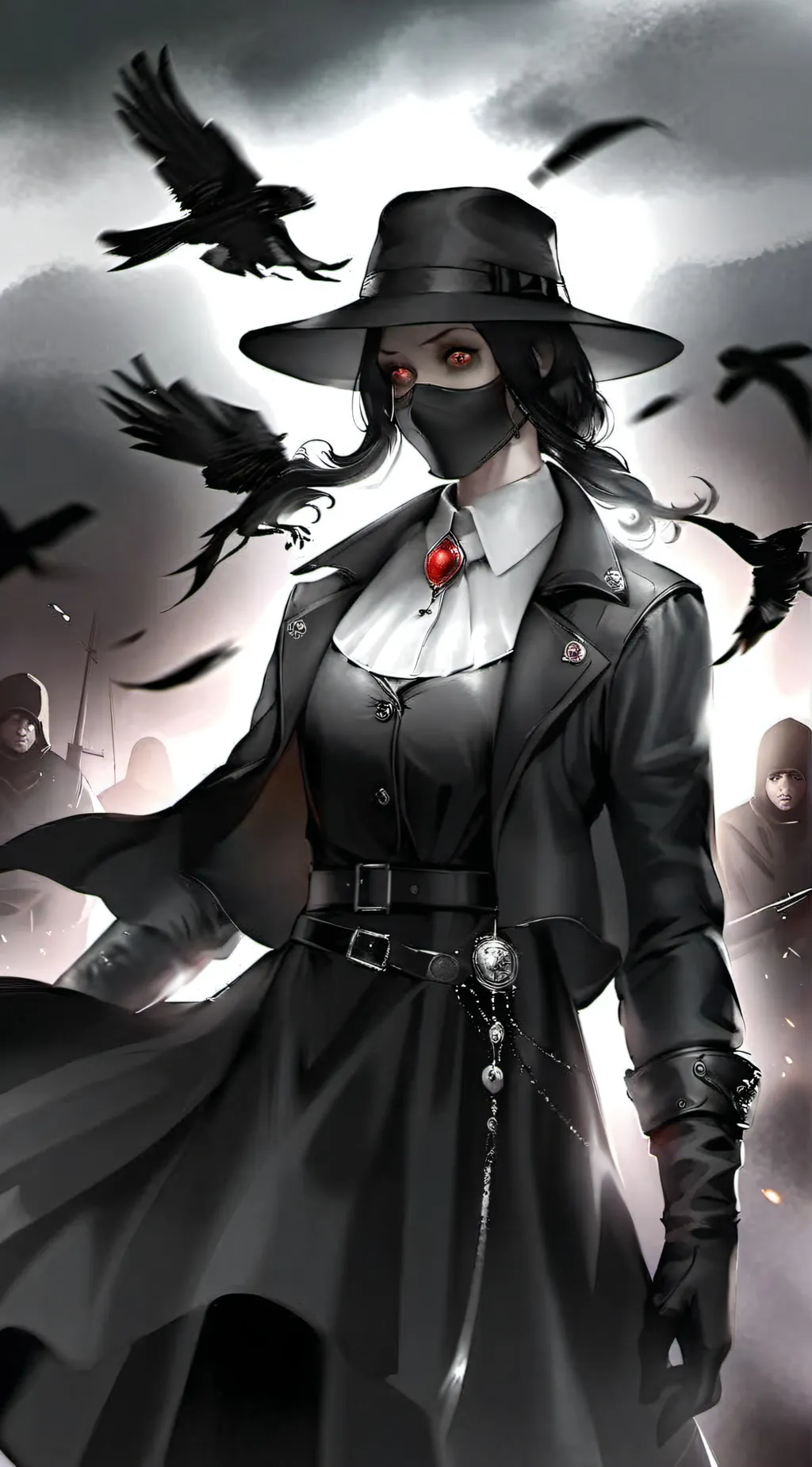 ai character: Dr. Gwendolyn Nox background
