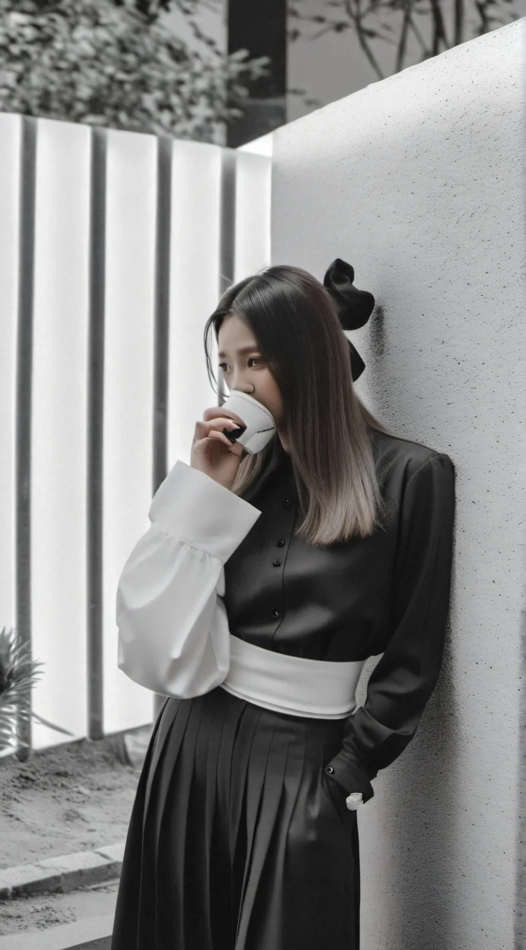 ai character: Luna background