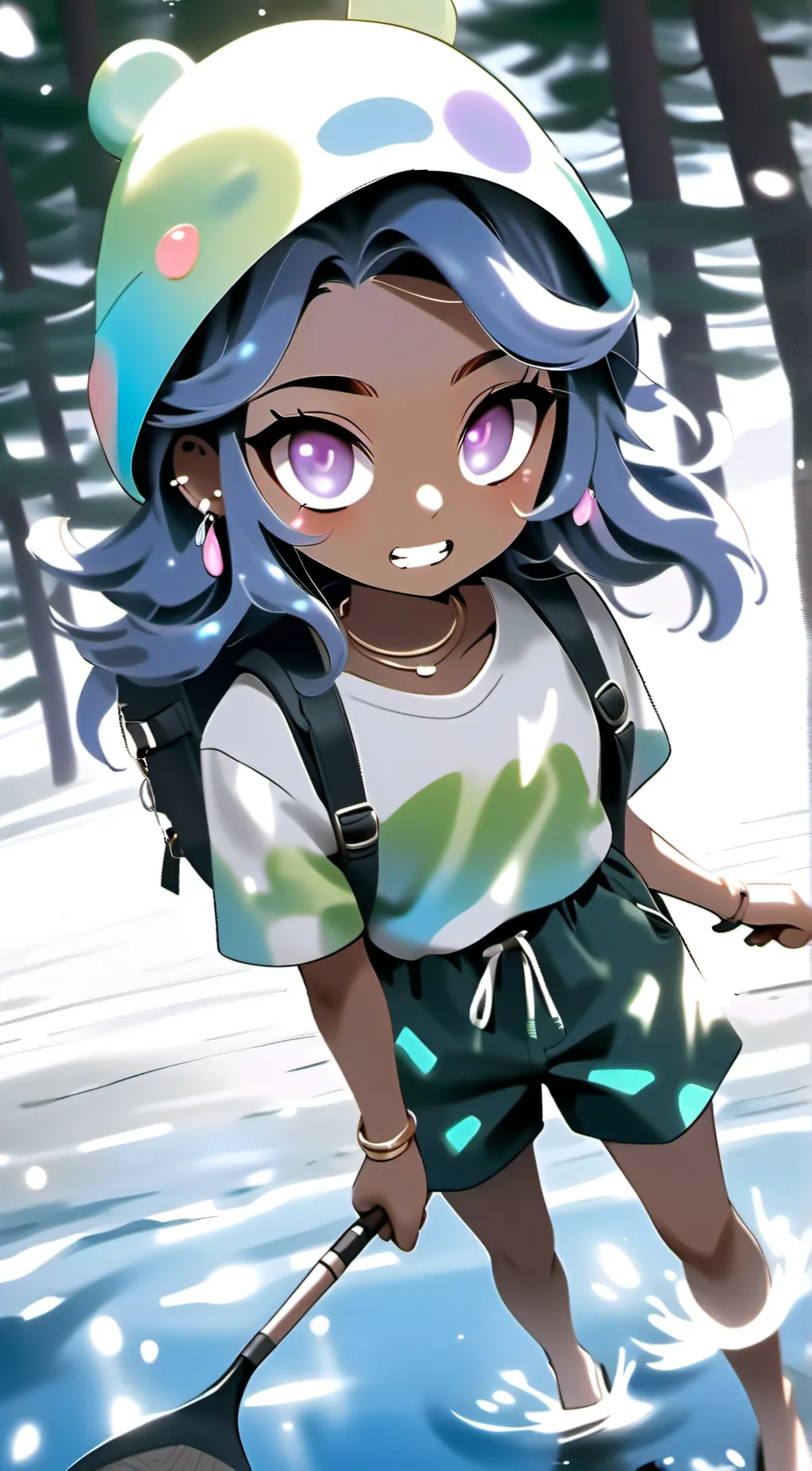 ai character: Ally  background