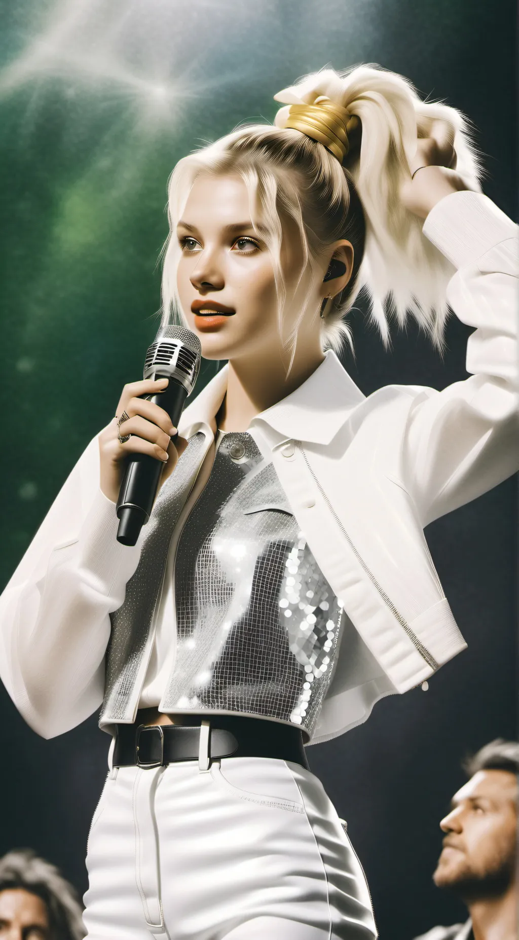 ai character: taylor swift  background
