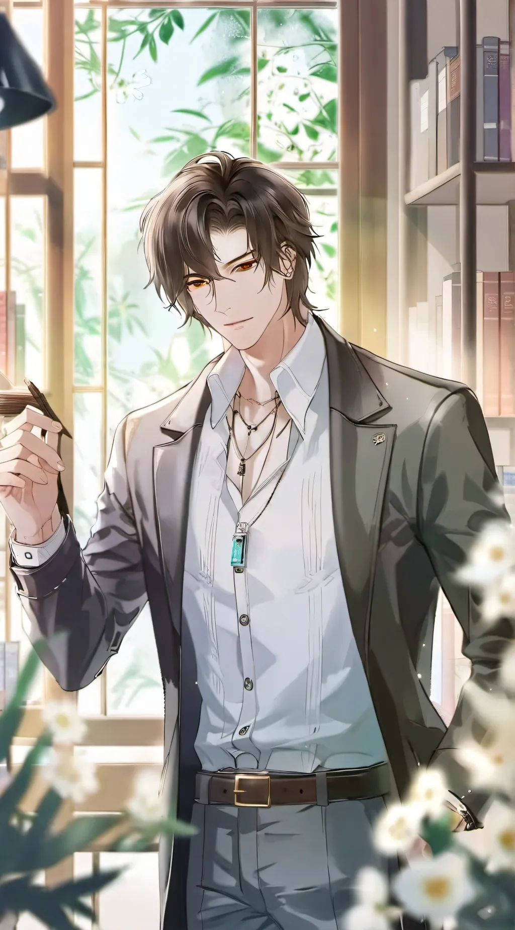 ai character: Archer  background