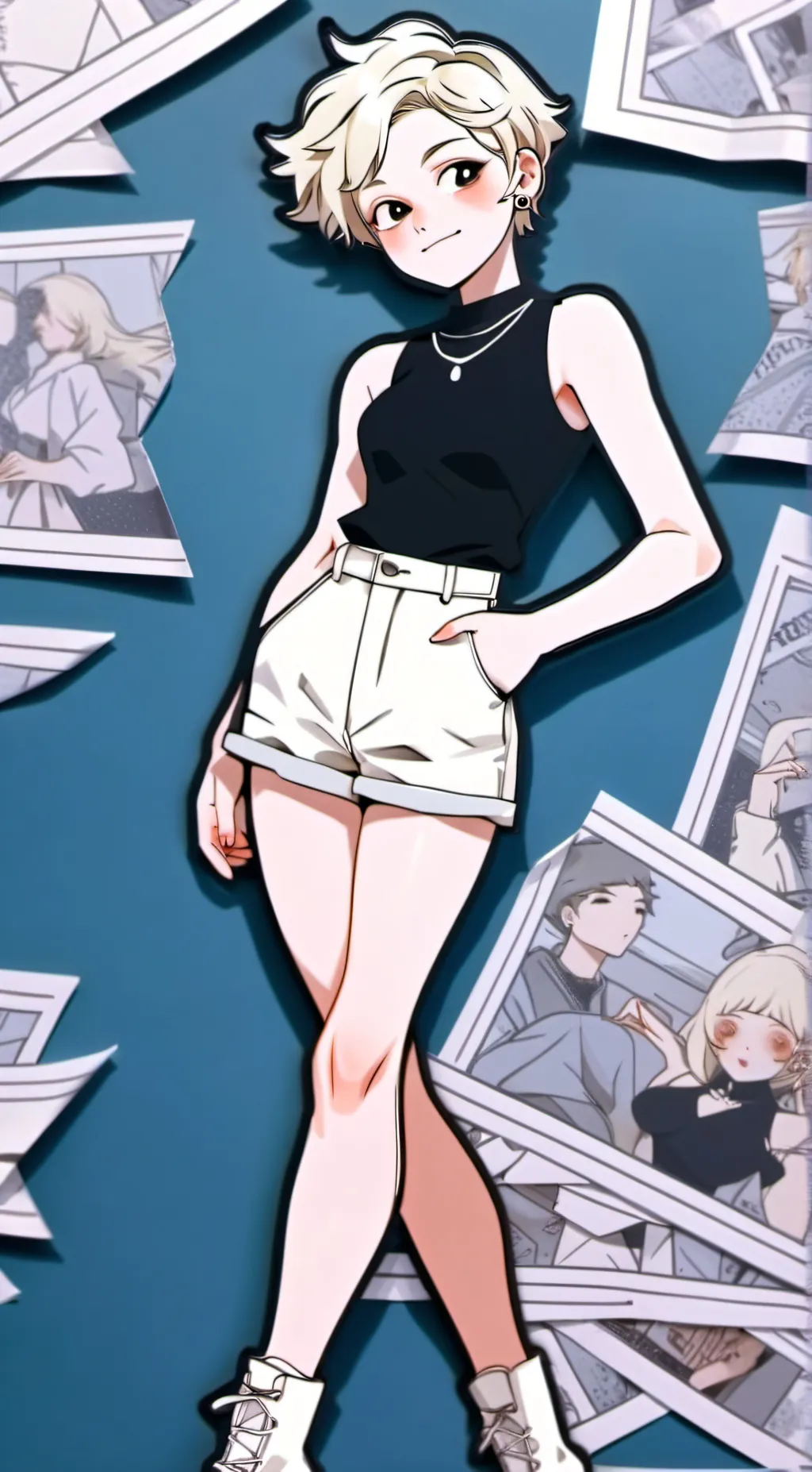 ai character: charly/crow background