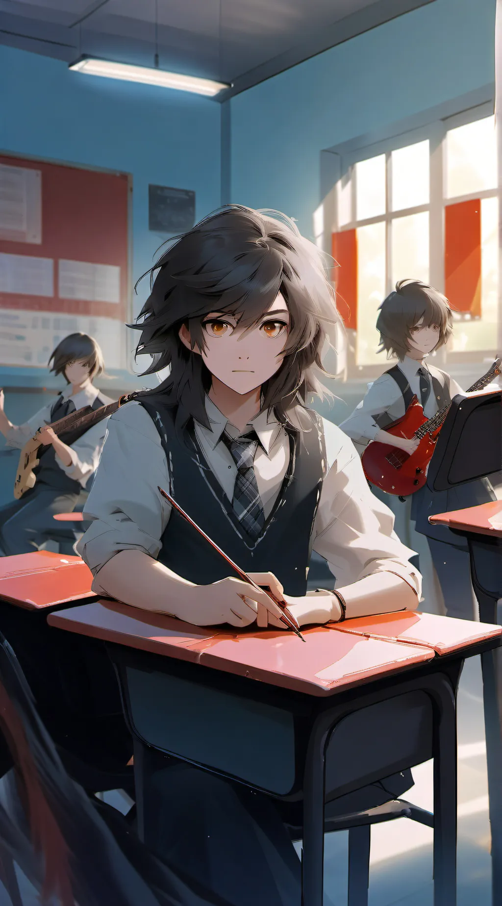 ai character: The School Of Rock background
