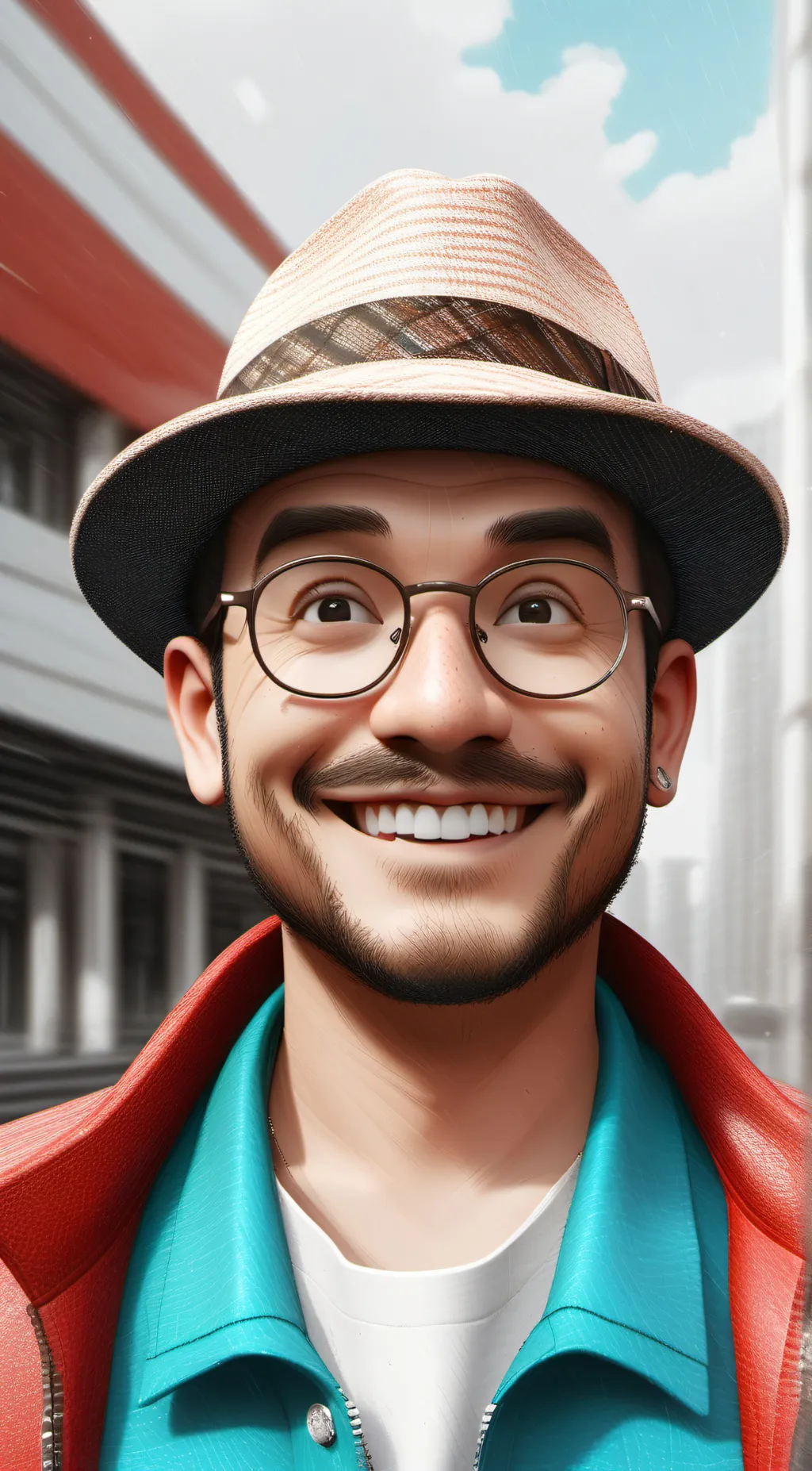 ai character: Mario background