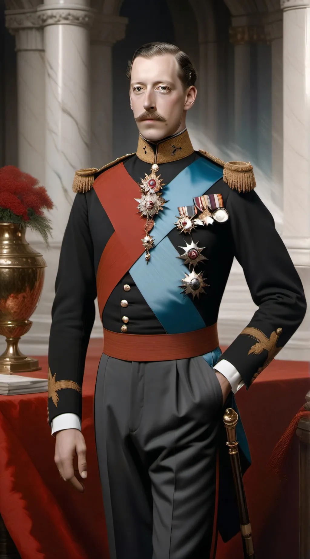 ai character: Albert Victor, background