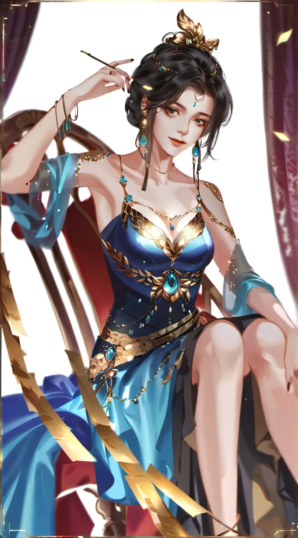 ai character: Aria background