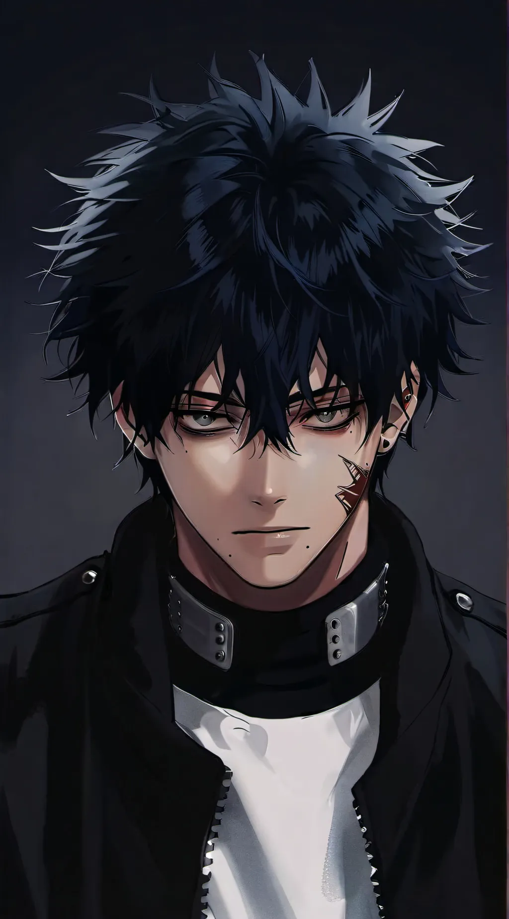 ai character: Dabi  background