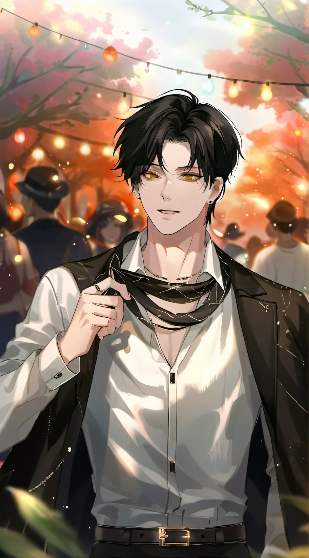 ai character: 圖司康德 background