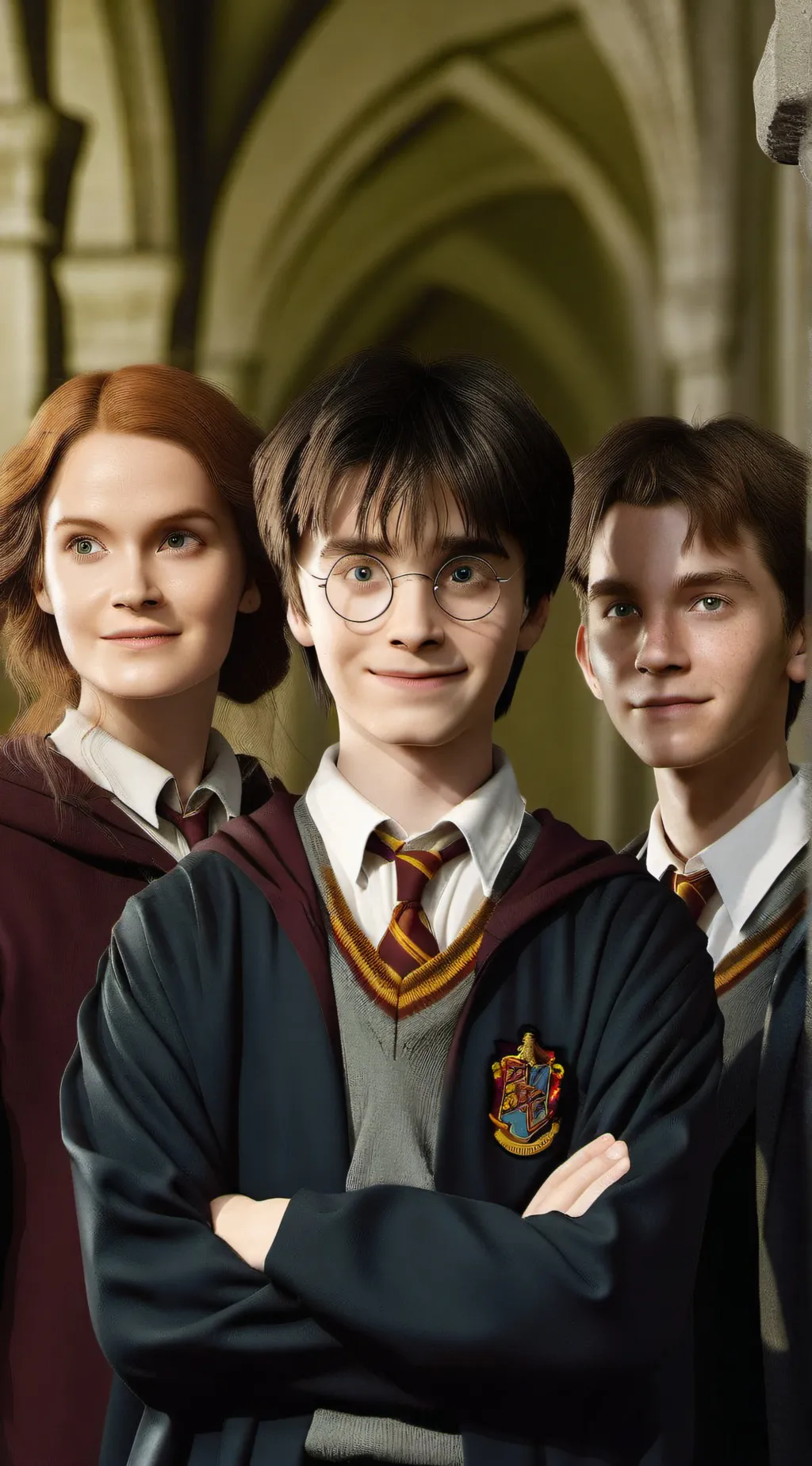 ai character: Hogwarts background