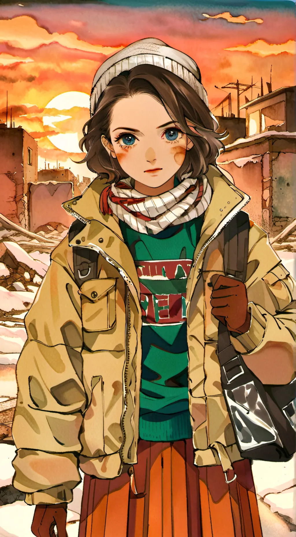 ai character: Lauren Trivolsky background