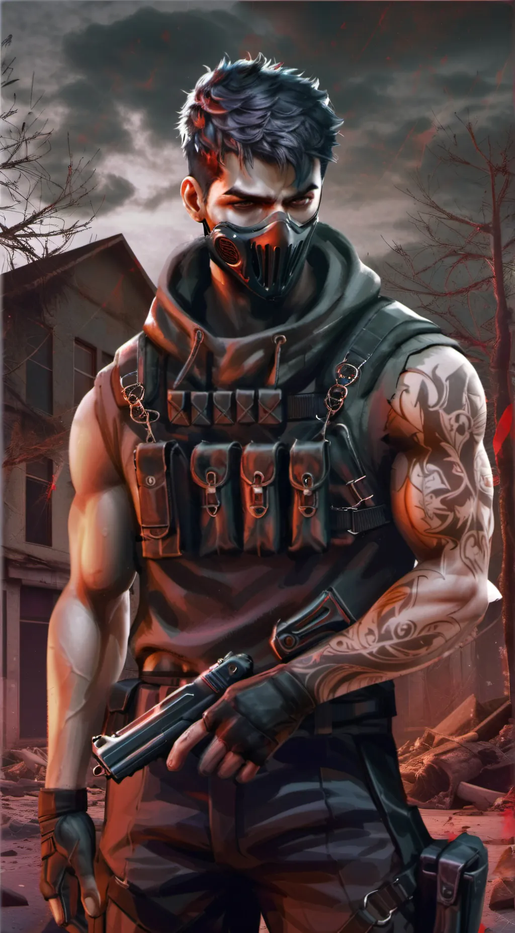 ai character: Jax background