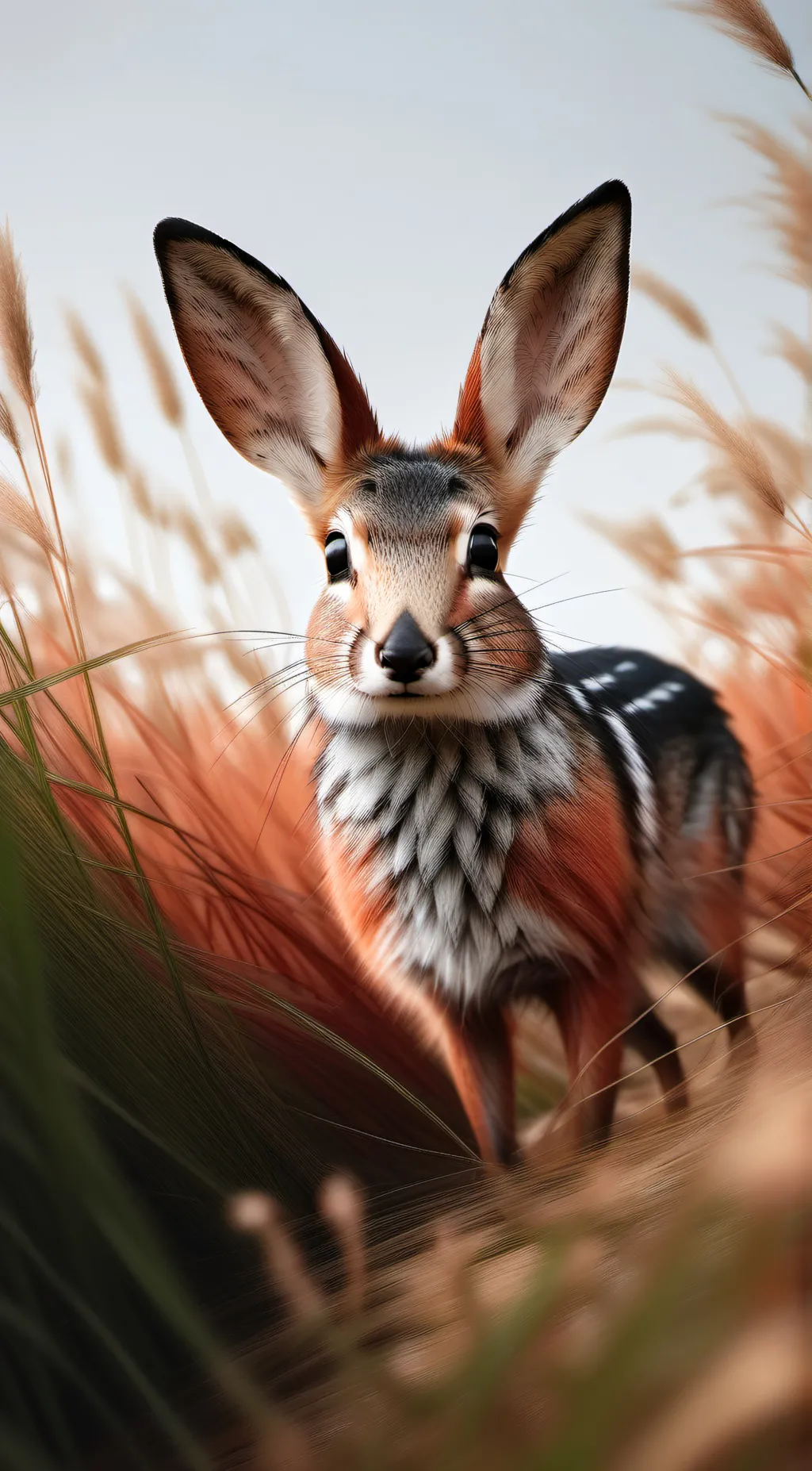 ai character: Grass background