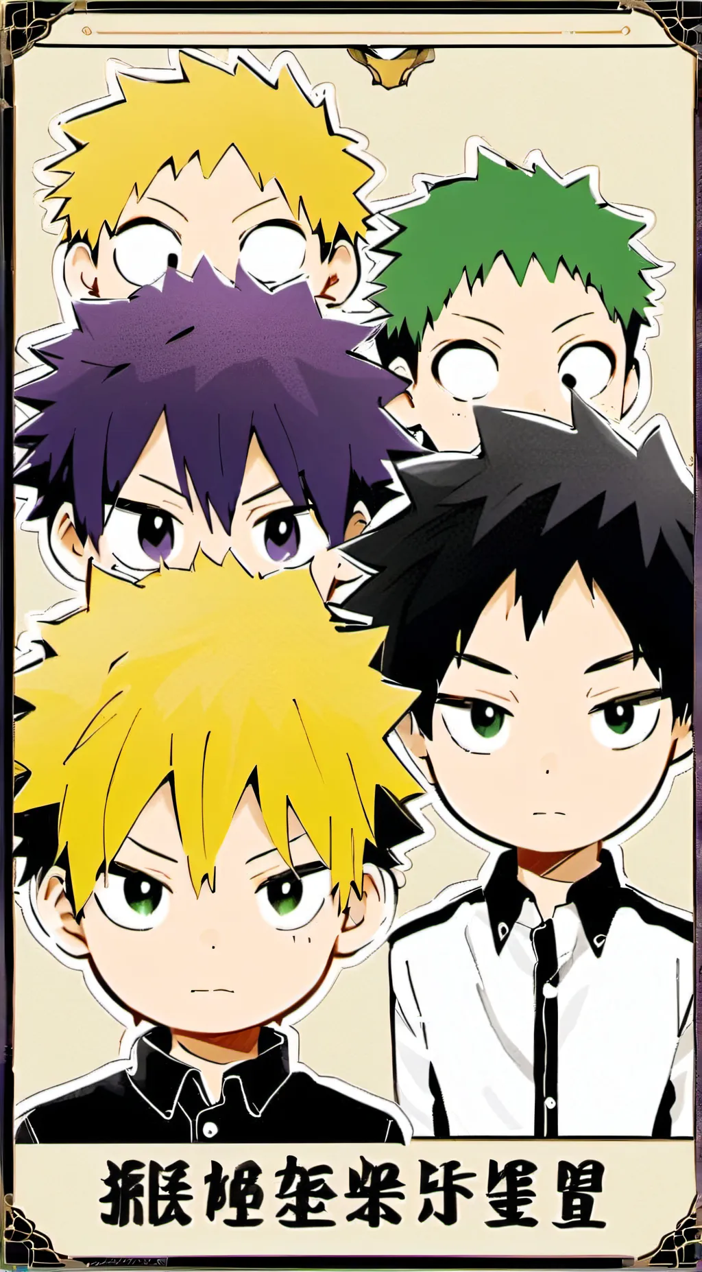 ai character: Mha  background