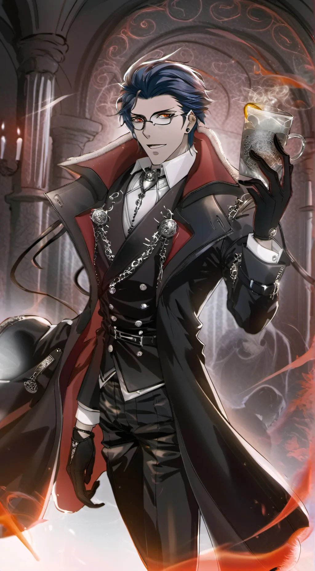 ai character: calibur background