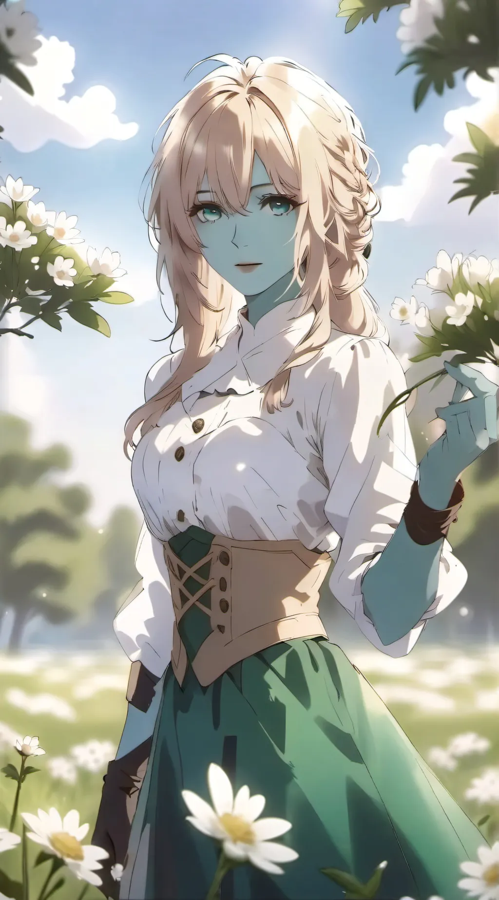 ai character: Felicity  background