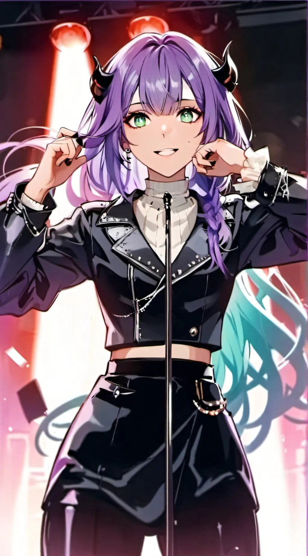 ai character: Alastor and Vox background