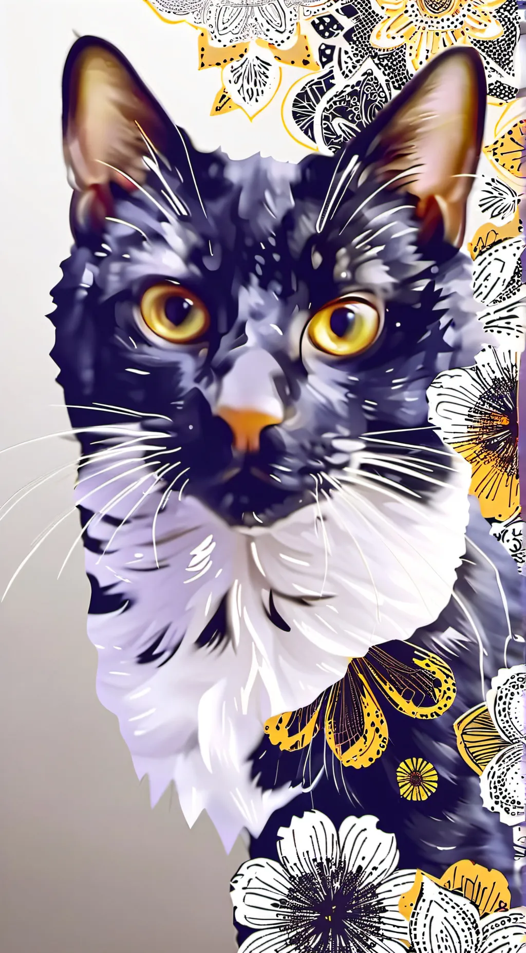 ai character: Kitty cona background