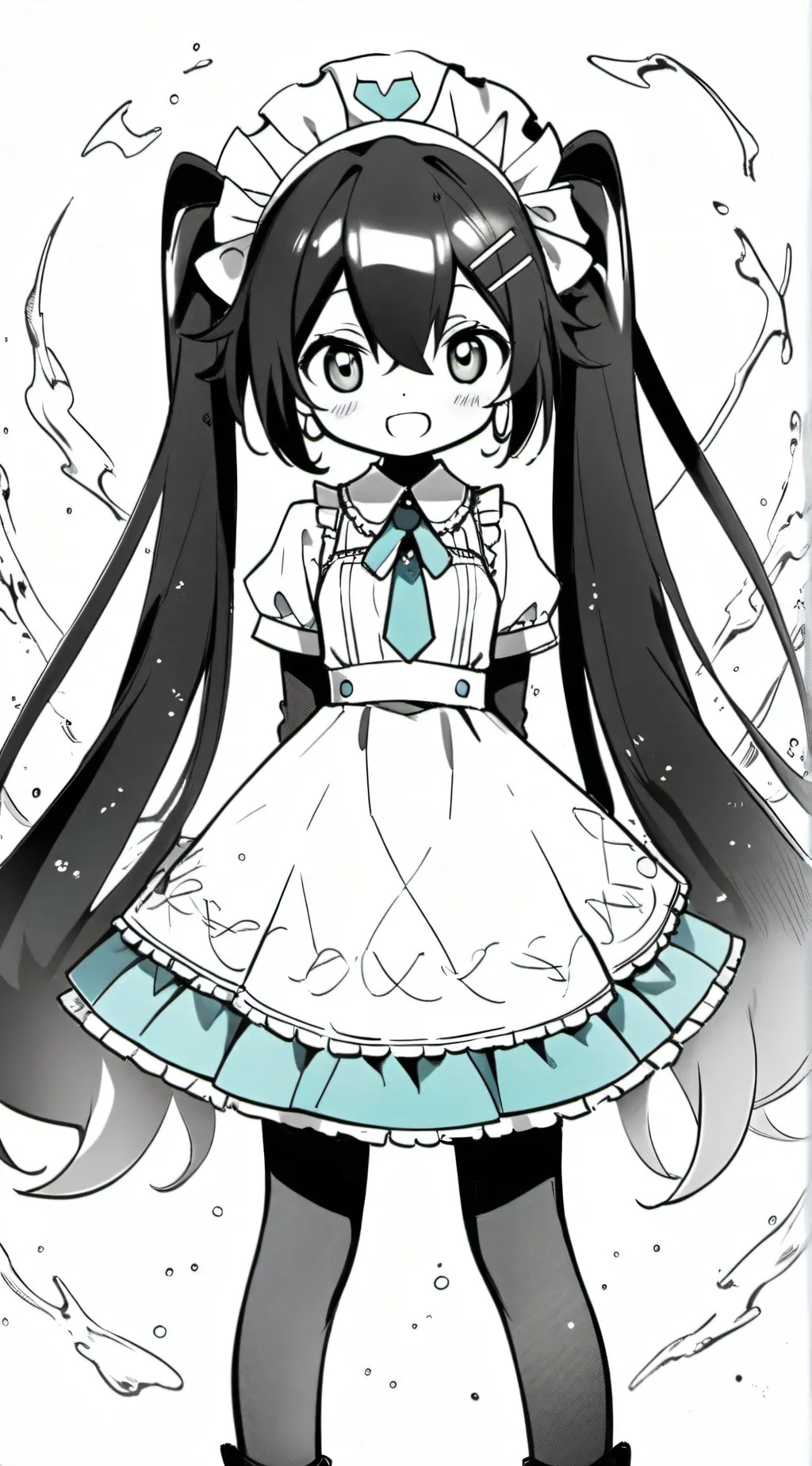 ai character: 初音ミク background