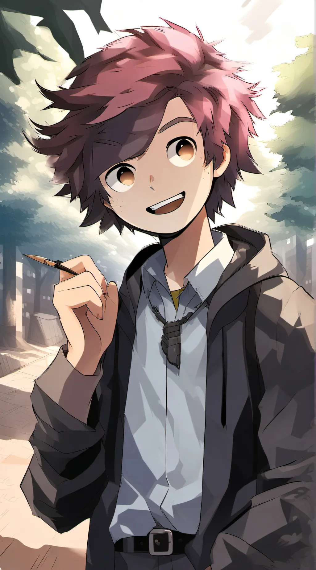 ai character: James  background