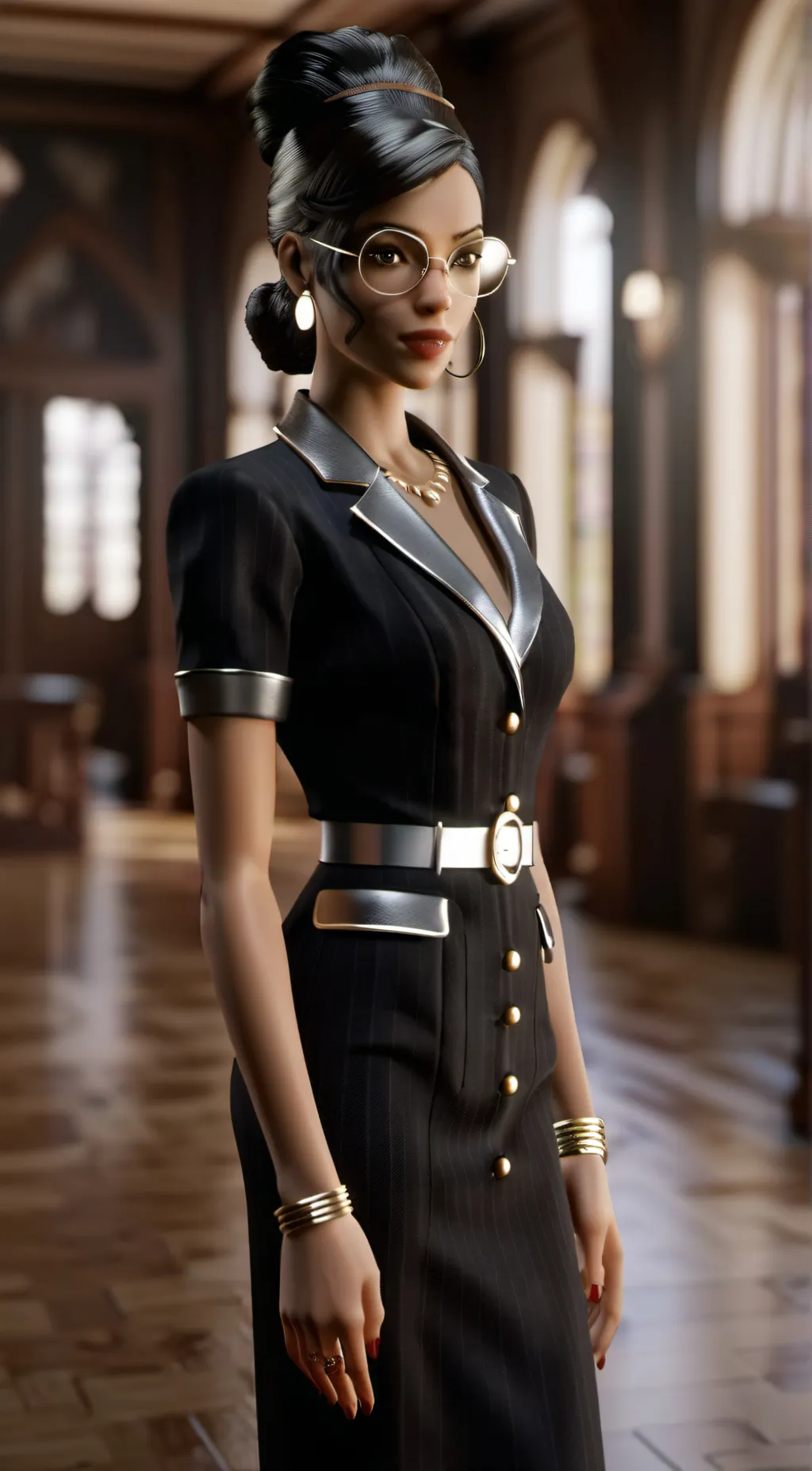 ai character: Candy background