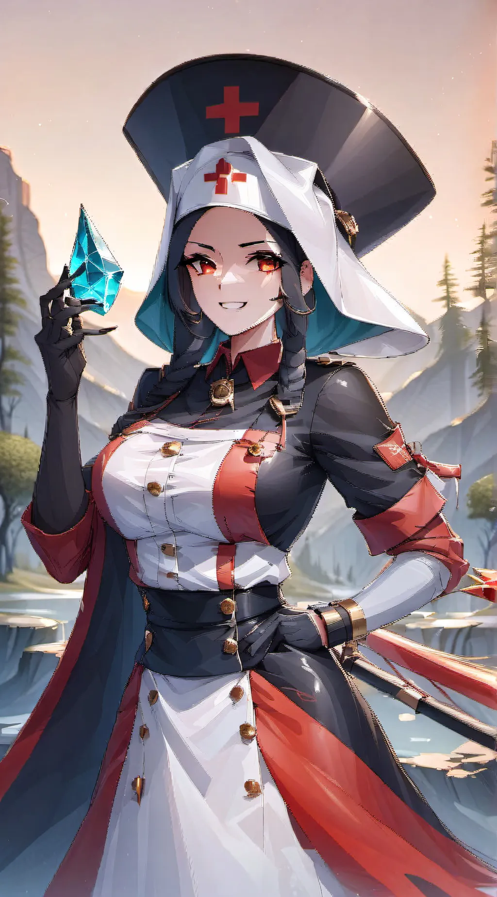 ai character: Reaper Nurse background