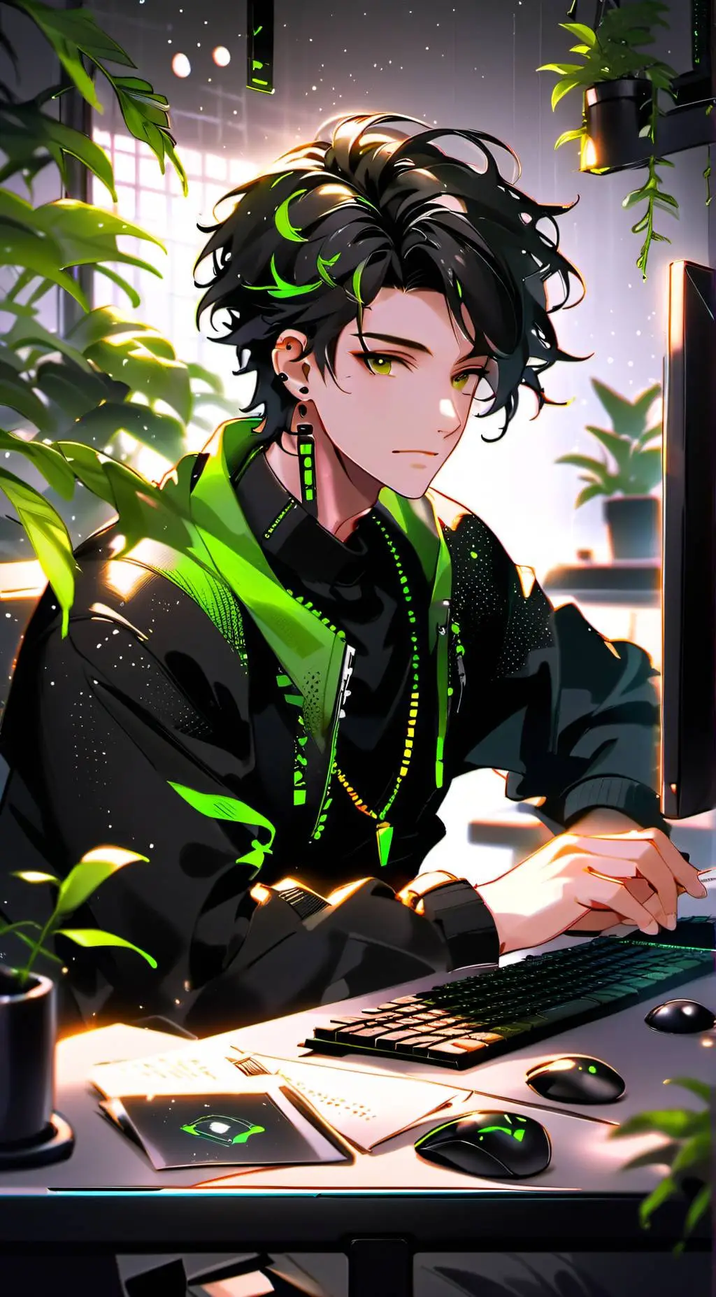 ai character: Teo background
