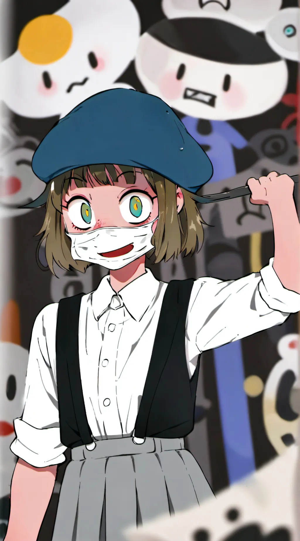 ai character: Jessie  background