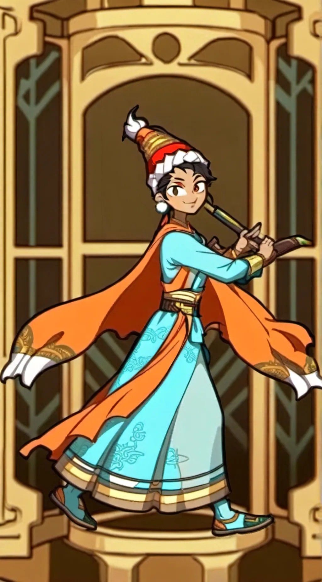 ai character: Total Drama  background