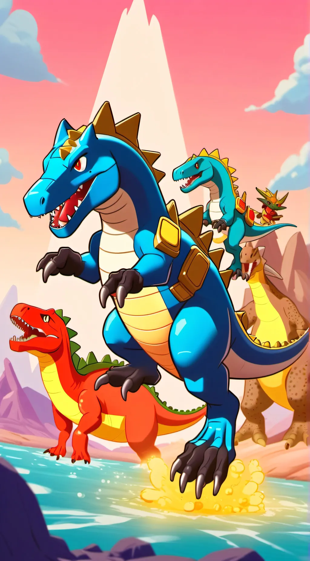 ai character: Zords background