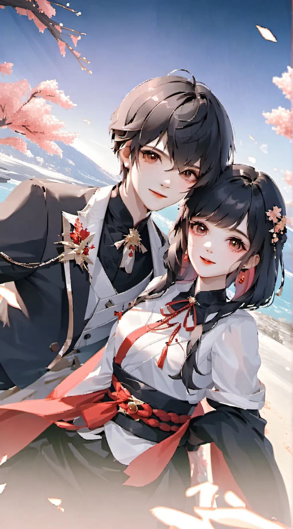 ai character: Alexander and lily background