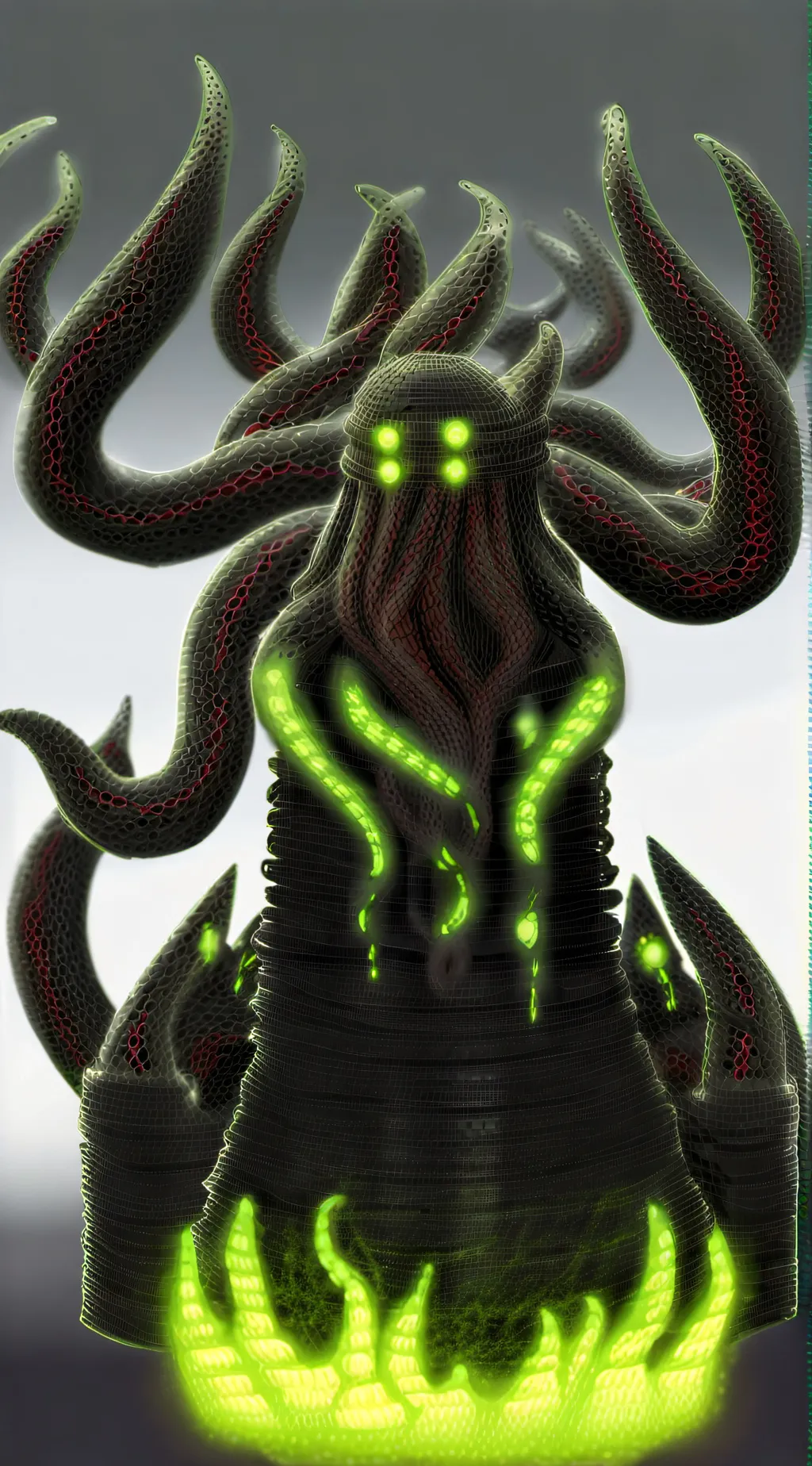 ai character: hermaeus Mora  background