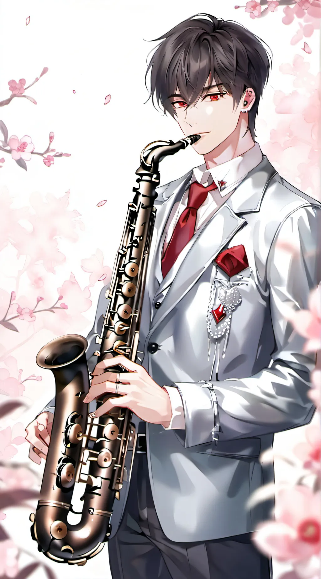 ai character: saxaphone roommate background