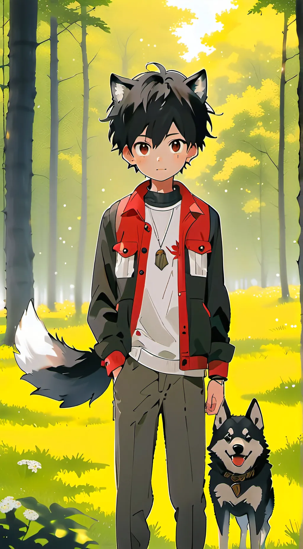 ai character: Aaron background