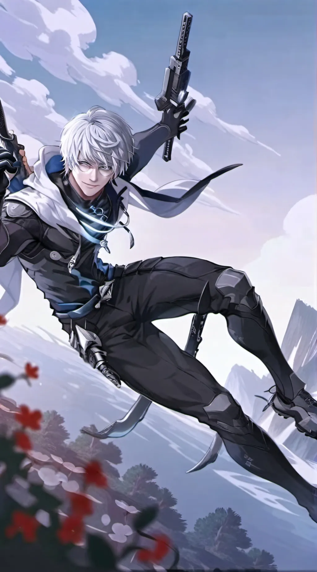 ai character: Vin background