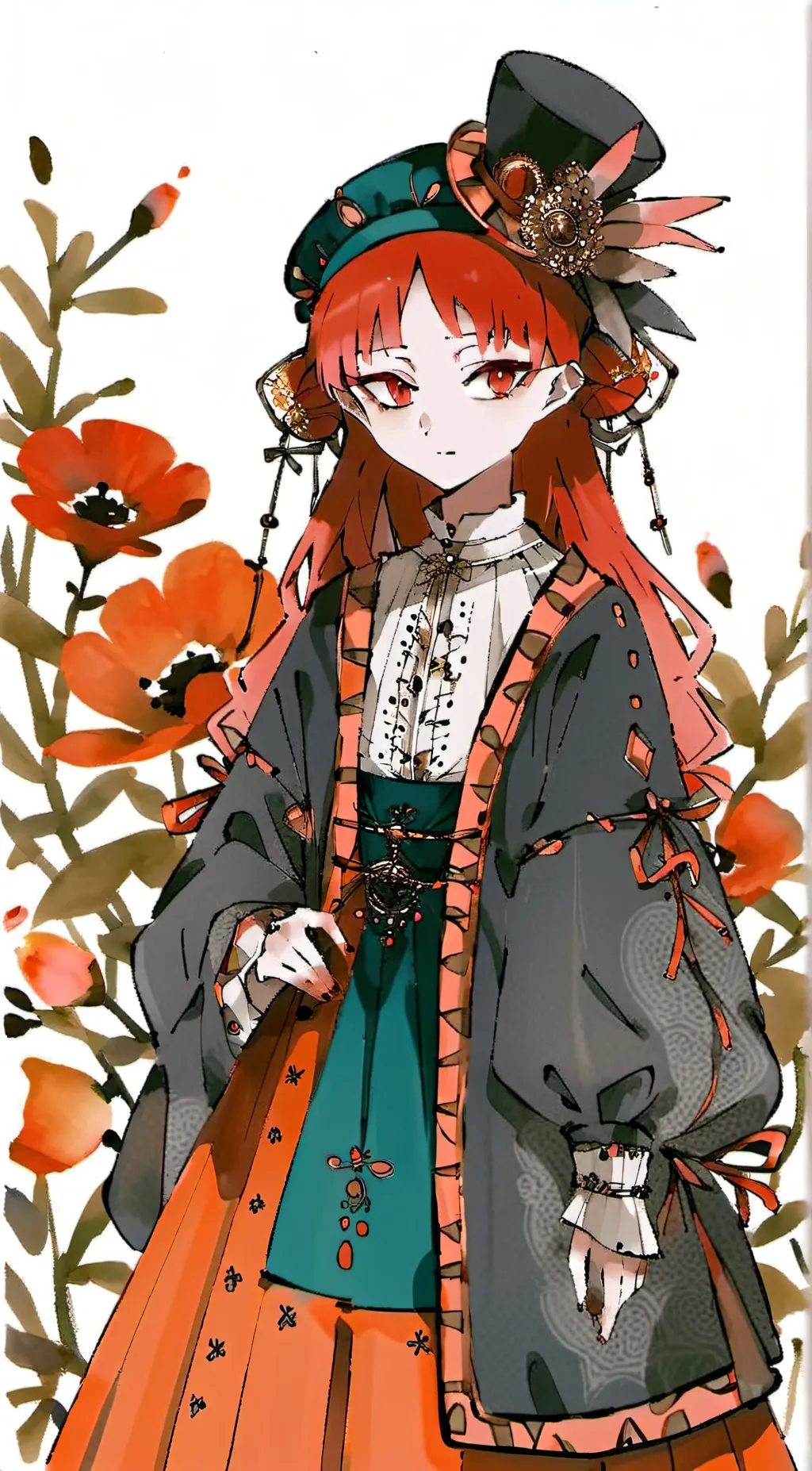 ai character: Jujutsu high background