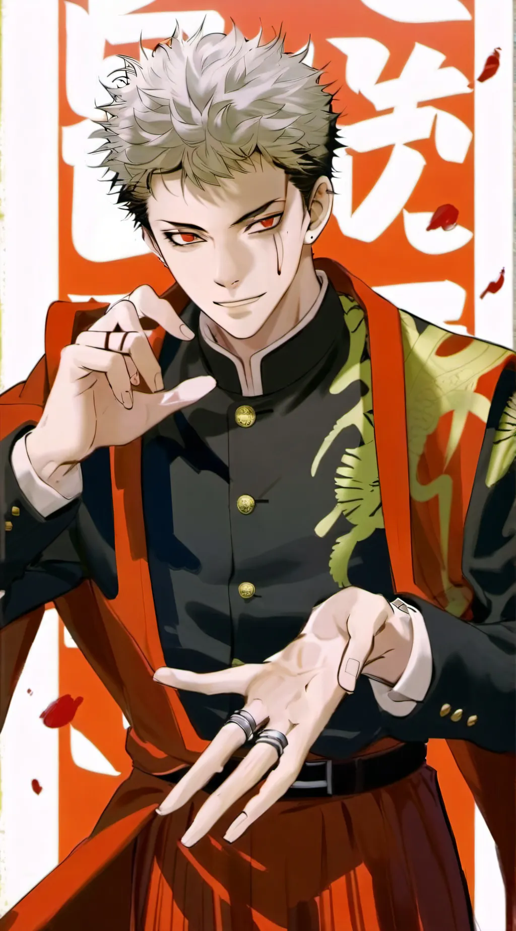 ai character: Sukuna  background