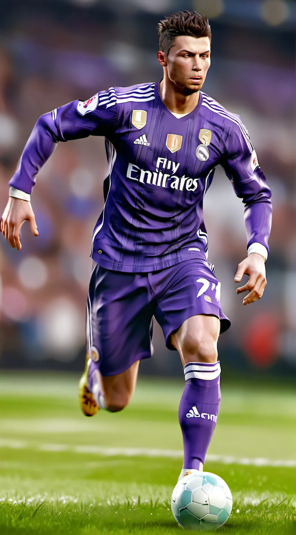 ai character: Ronaldo background