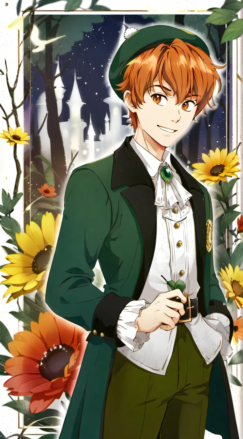 ai character: Peter  background