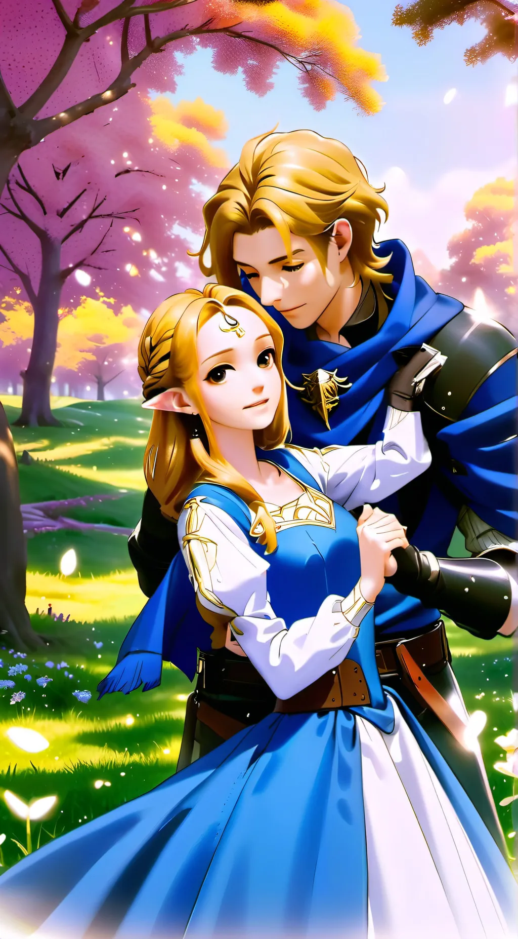 ai character: link/zelda background
