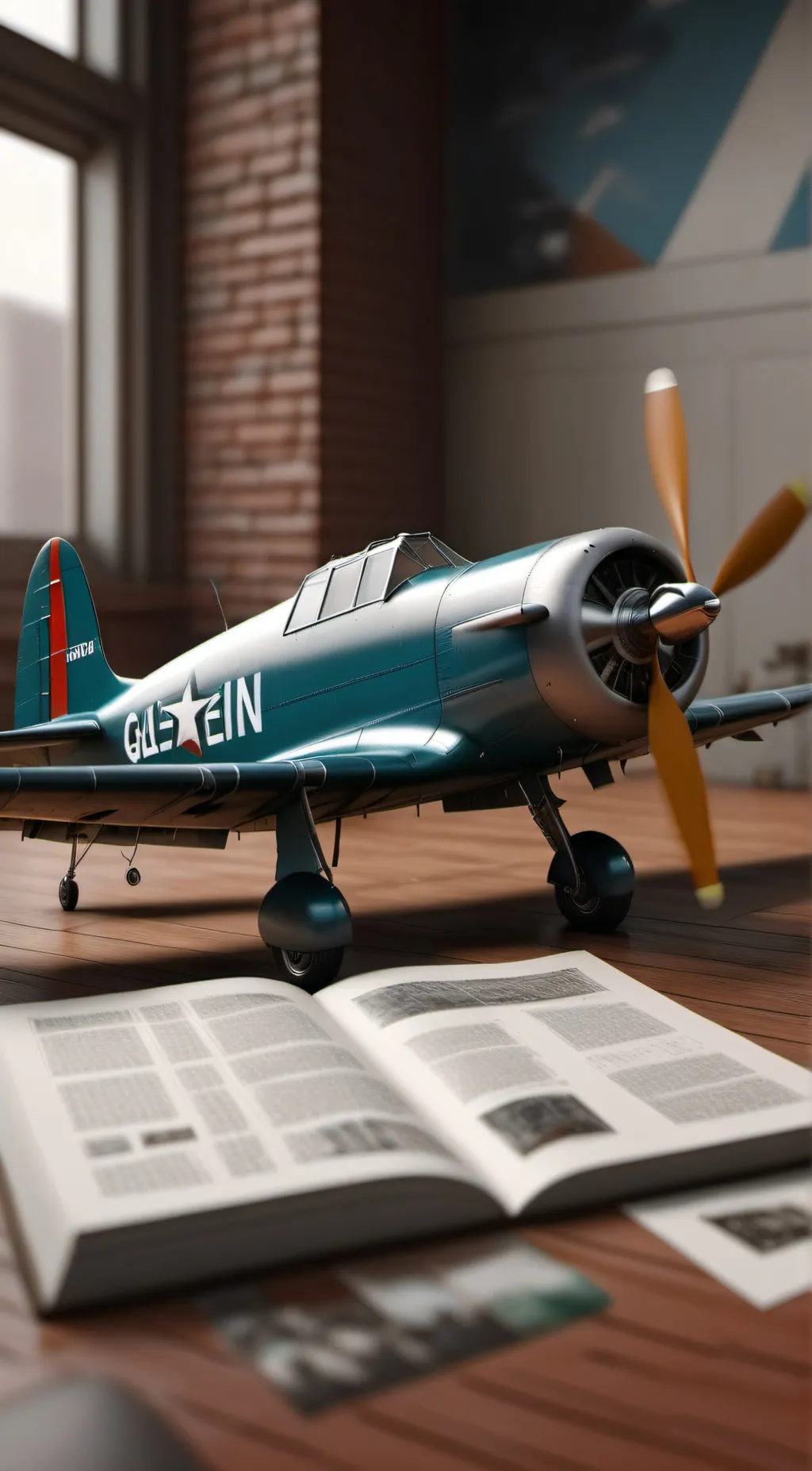 ai character: plane roleplay background