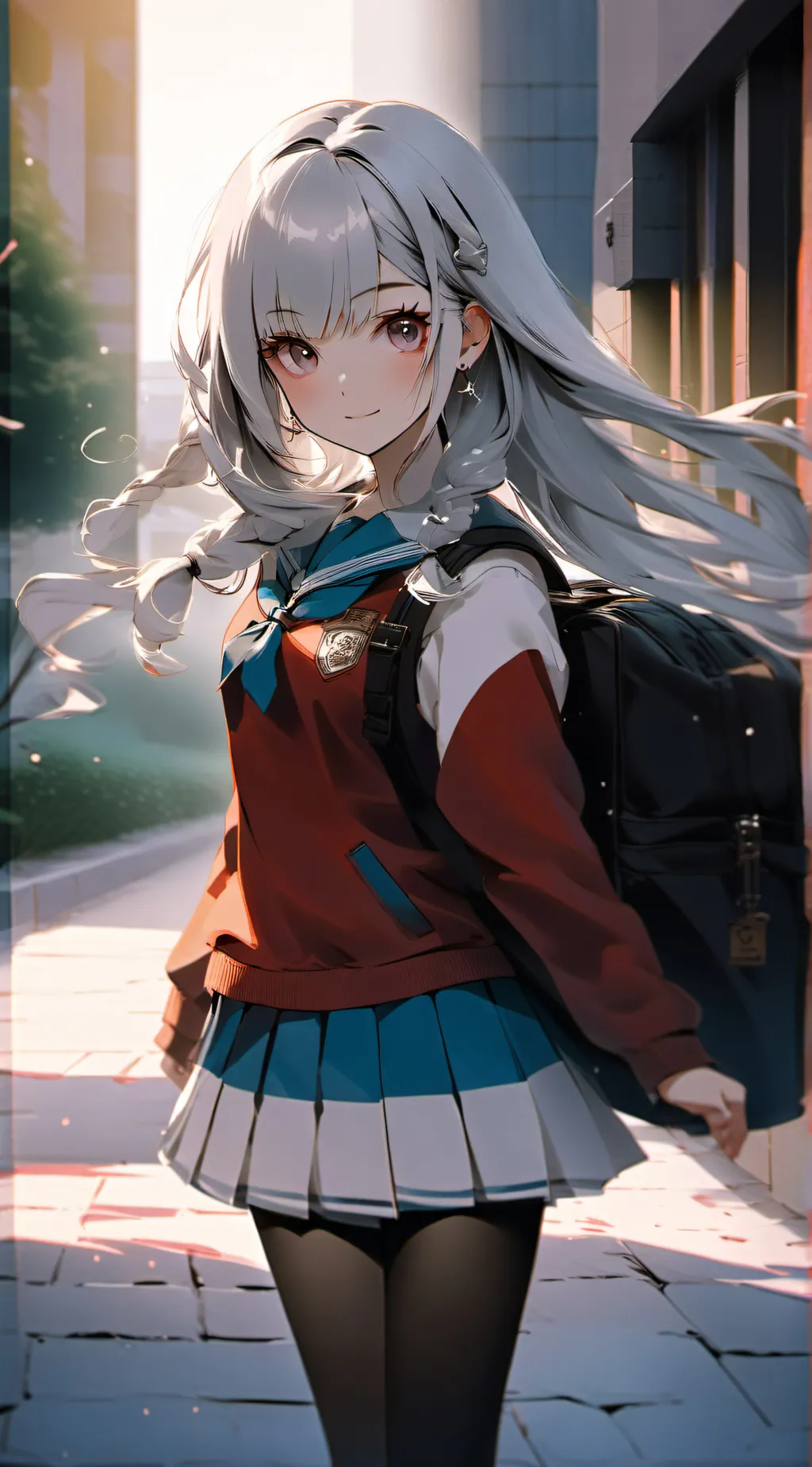 ai character: Ashley background