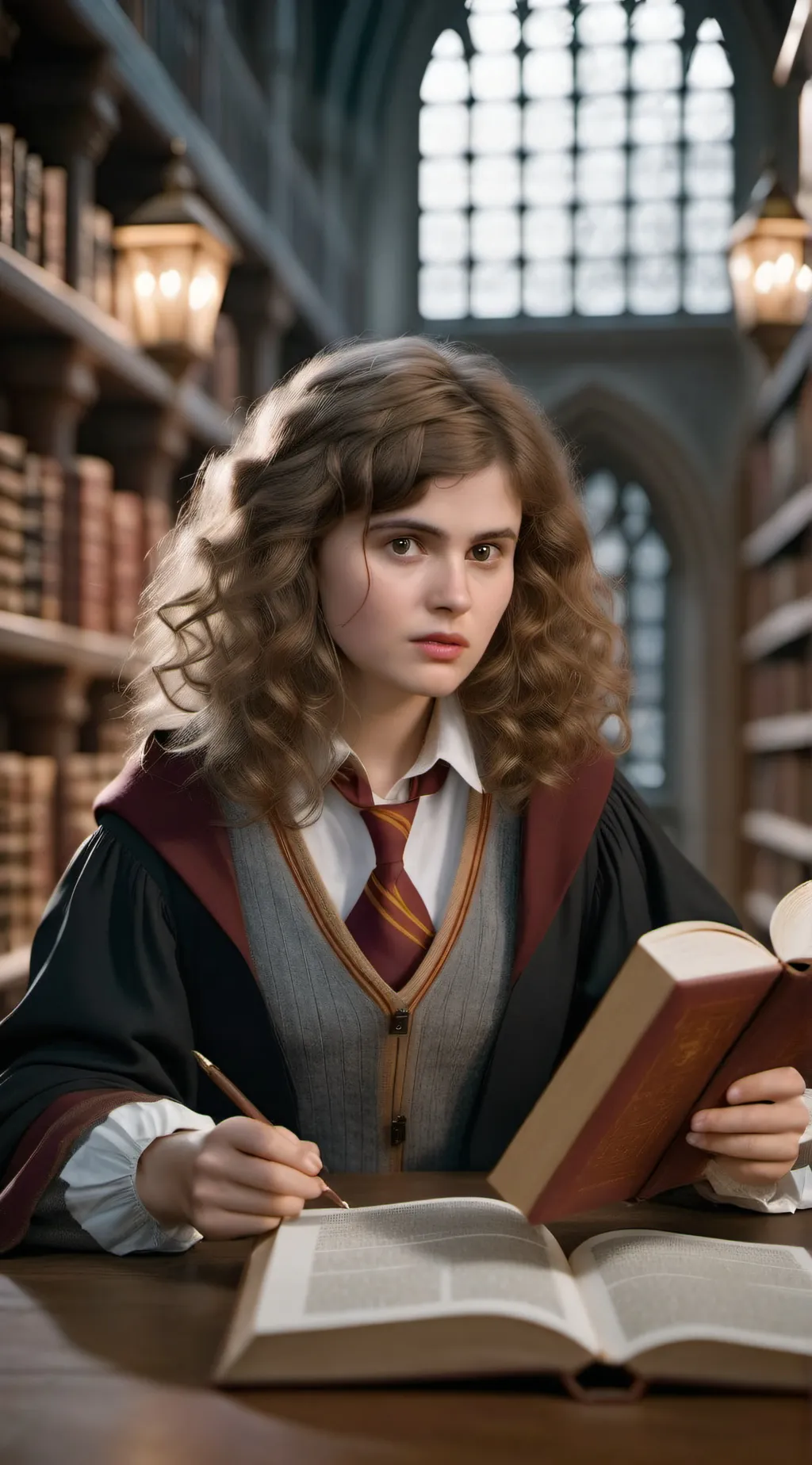 ai character: Hermione Granger background